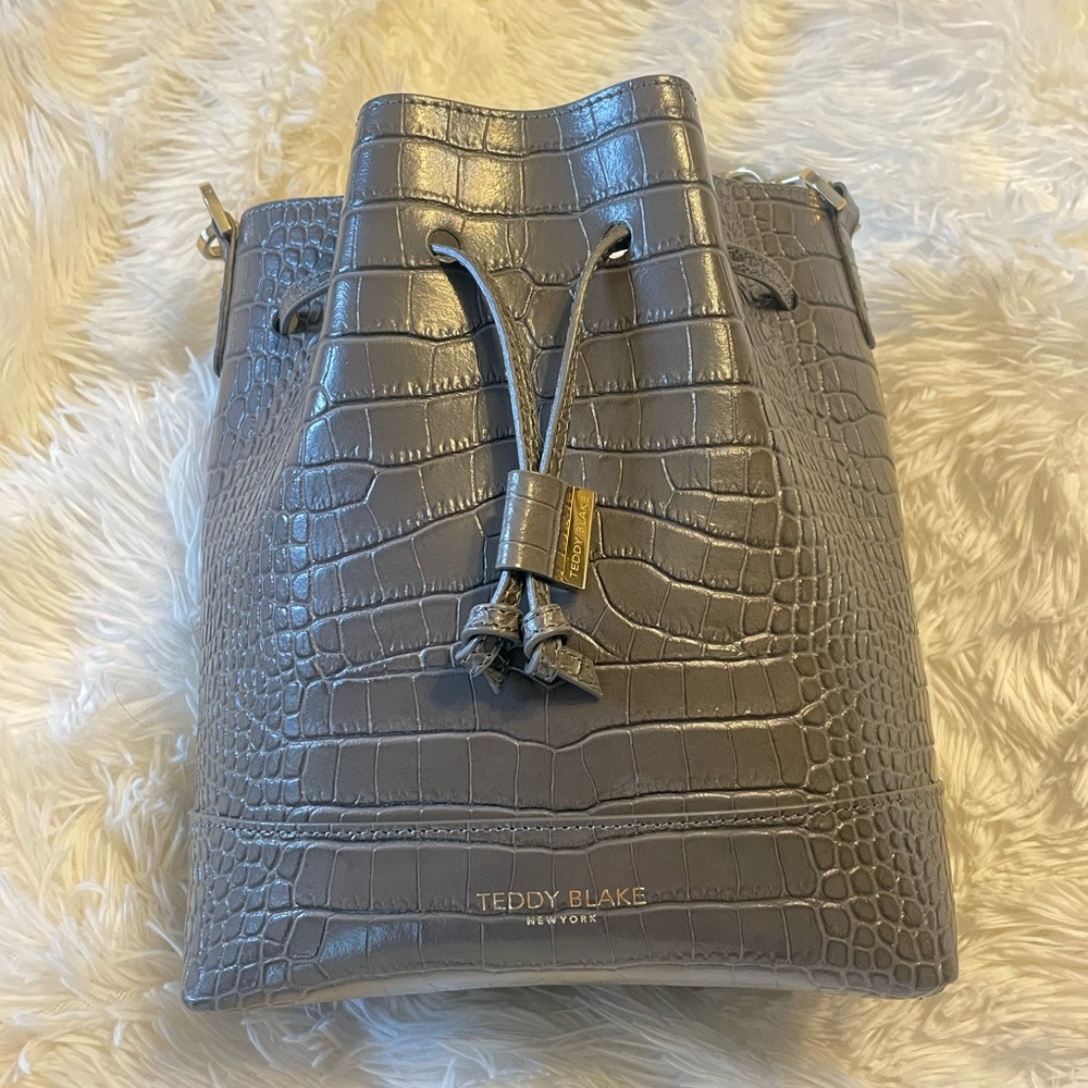 👛 Teddy Blake gray. Bucket bag.